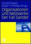 Buch-Cover "Organisationen und Netzwerke: Der Fall Gender"